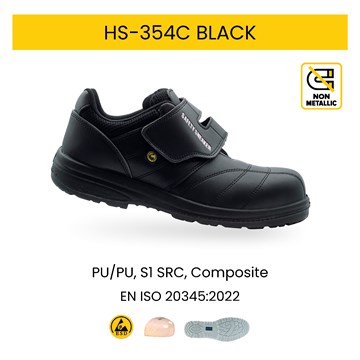 Static Dissipative Safety Shoes (PU/PU) - S1 SRC