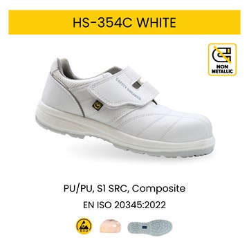 Static Dissipative Safety Shoes (PU/PU) - S1 SRC